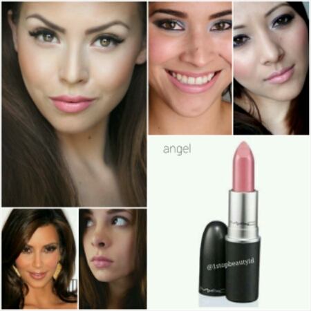 mac angel lipstick